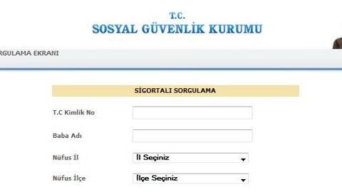 Tıkla, Prim ödeyecek misin öğren! - E-SGM (Zorunlu Sigorta)