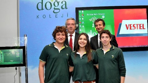 Vestel ve Doğa Koleji'nden "Akıllı okul"!