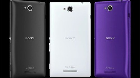 Sony yine akıllı telefon duyurdu: Xperia C!