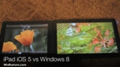 iPad iOS 5 ve Windows 8 tablet karşılaştırması
