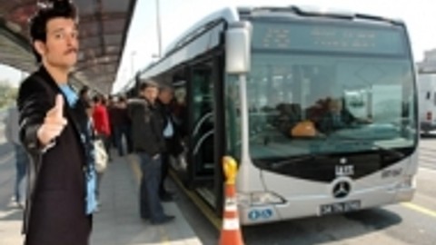 Metrobüs reklamı yeniden çekildi!