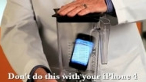 iPhone vs. Blender
