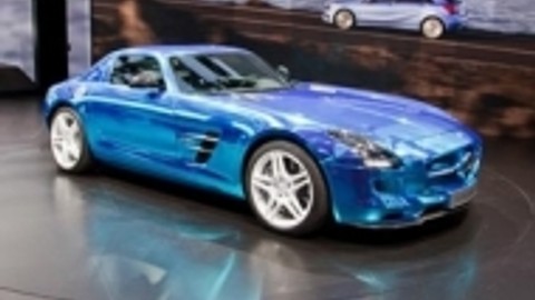 Mercedes'in yeni elektirikli aracı: 2014 Mercedes SLS AMG Electric Drive!