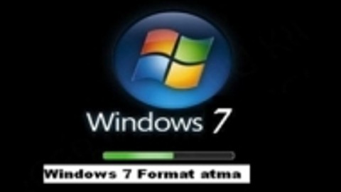 Windows 7 format atma eğitimi