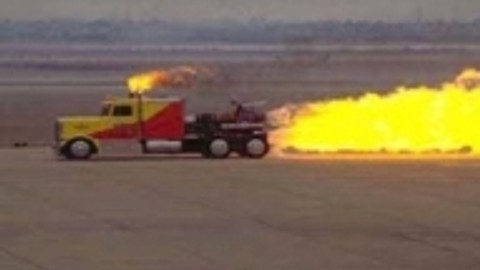 Tır'a Uçak Motoru Takılırsa!