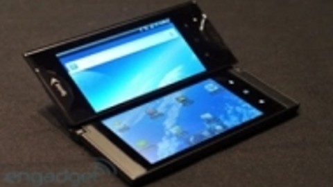 Çift ekranlı Android telefon