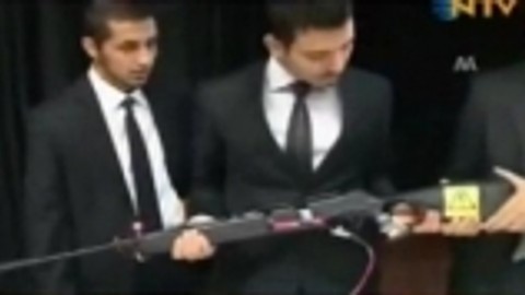Barutsuz çalışan silah!