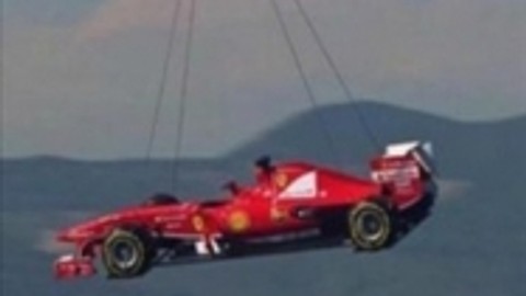 Siz hiç uçan Ferrari gördünüz mü?