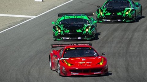 Ferrari 458 GT2 ile yarış keyfi