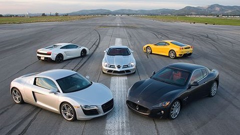 Lamborghini vs SLR vs Ferrari
