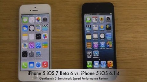 Samsung Galaxy S4 ve iPhone 5 iOS 7 Beta 6 değerlendirme