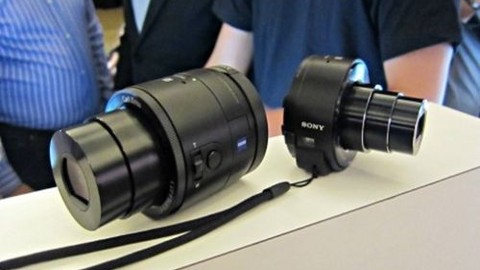 Sony QX10 ve QX100 akıllı lensler