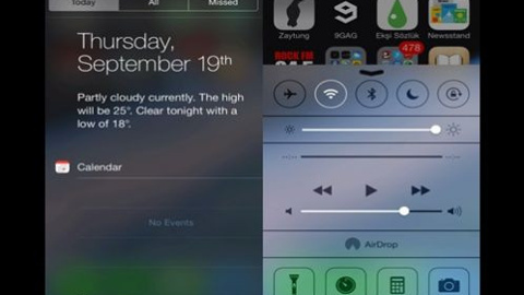 Apple iOS7 yazılım incelemesi