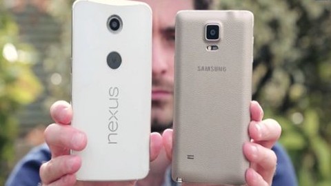 Nexus 6 ve Samsung Galaxy Note 4 karşılaştırma