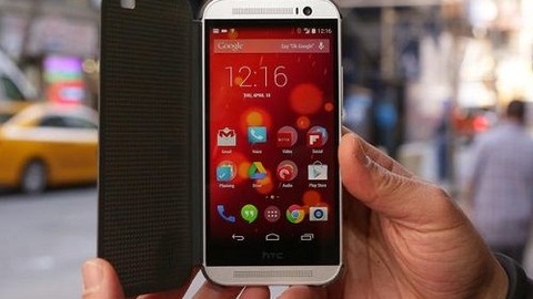 Android 5.0 Lollipop yüklü HTC One M8 GPe