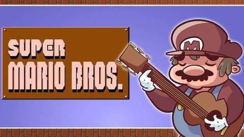 Super Mario müziğini Nintendo'nun efsane ismi gitar ile çaldı