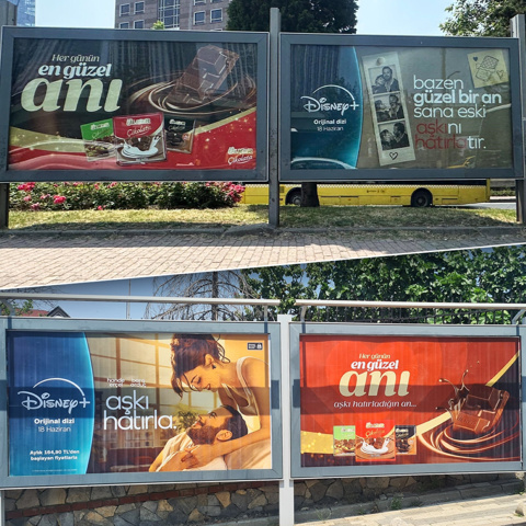 DISNEY+’tan yeni dizisi “Aşkı Hatırla” için yaratıcı bir açıkhava  kampanyası: KONUŞAN BILLBOARDLAR - Resim : 1