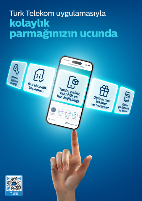 Türk Telekom uygulaması yeni özellikleriyle müşterilerinin hayatını kolaylaştırıyor - Resim : 1
