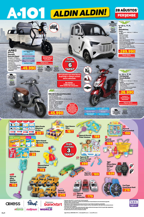 A101’de 28 Ağustos’ta Elektrikli Araç Satışa Sunuluyor - Resim : 1