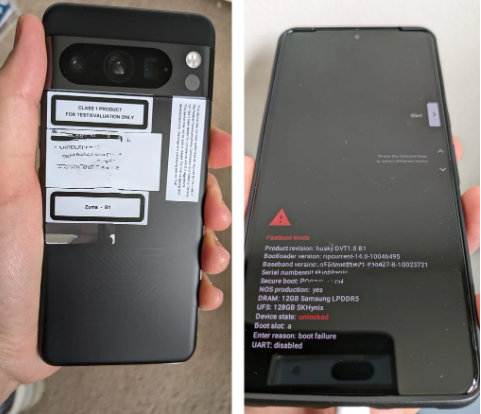 Pixel 8 Pro’nun canlı görüntüsü sızdırıldı - Resim : 1