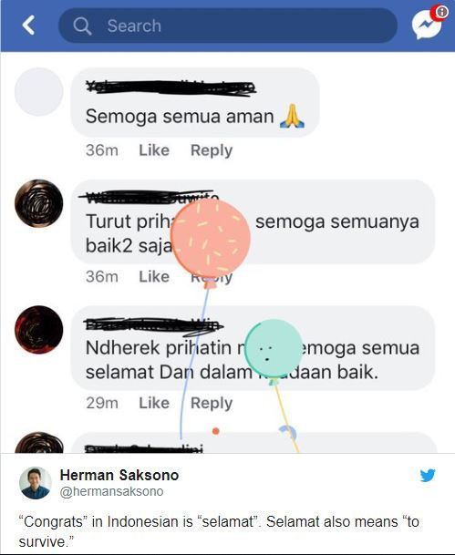 Facebook yanlışlıkla depremi kutladı! - Resim : 1