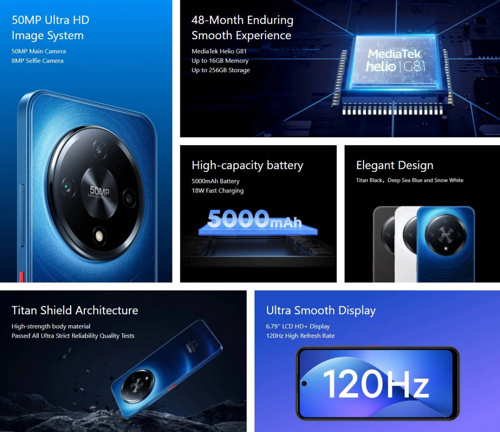 Mekanın sahibi geri döndü: Meizu Note 22 4G, mblu 22 ve mblu 22 Pro sahneye çıktı - Resim : 2