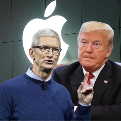 Trump Apple CEO'su Tim Cook'a postayı koydu, "Hindistan'a değil ABD'ye yatırım yap"