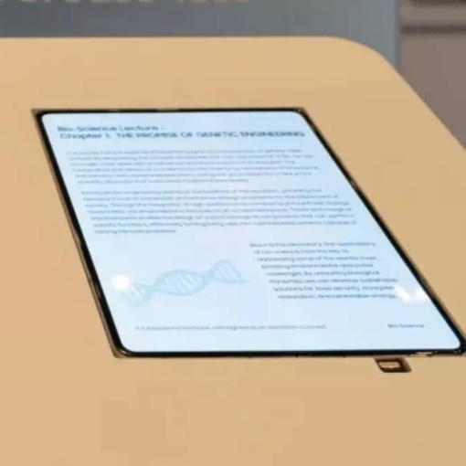 Katlanabilir iPhone’un ekranı ortaya çıktı, işte böyle görünecek