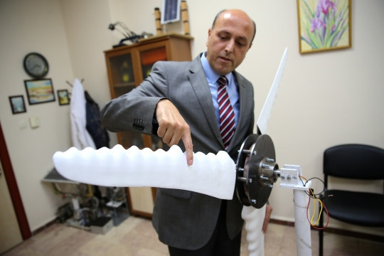 Türk mucitler, balinadan esinlenerek rüzgar türbini tasarladı! - Resim : 2