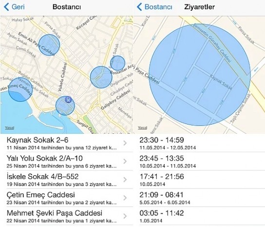 iPhone'un gizli, şaşırtıcı ve "ürkütücü" özelliği: Sık kullanılan konumlar! - Resim: 1