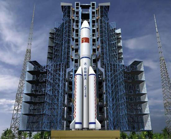 Çin'den fırlatılan roket