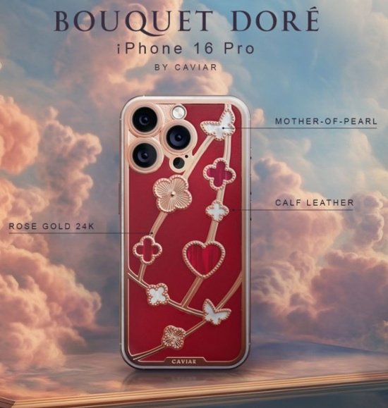 Bu iPhone 12 bin dolar, işte sevgililer gününe özel üretilen iPhone 16 Pro Max - Resim : 1