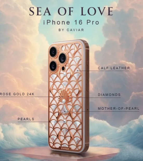 Bu iPhone 12 bin dolar, işte sevgililer gününe özel üretilen iPhone 16 Pro Max - Resim : 3