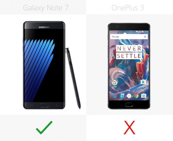 Samsung Galaxy Note 7 ve OnePlus 3 karşılaştırma - Resim: 10