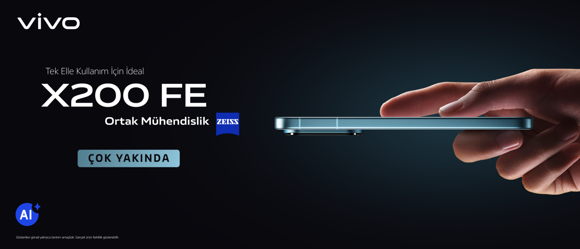 Gücü kompakt tasarımla buluşturan amiral gemisi vivo X200 FE Türkiye'ye geliyor - Resim : 1