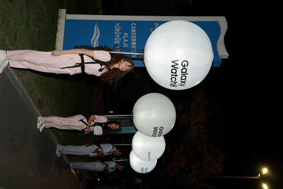 “Galaxy Watch8 ile koşuyoruzZz” etkinliği için yüzlerce genç pijamalarıyla koştu - Resim : 1