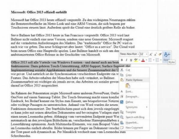 Office 2013 Kullanıcıları İçin Önizleme - Resim: 5