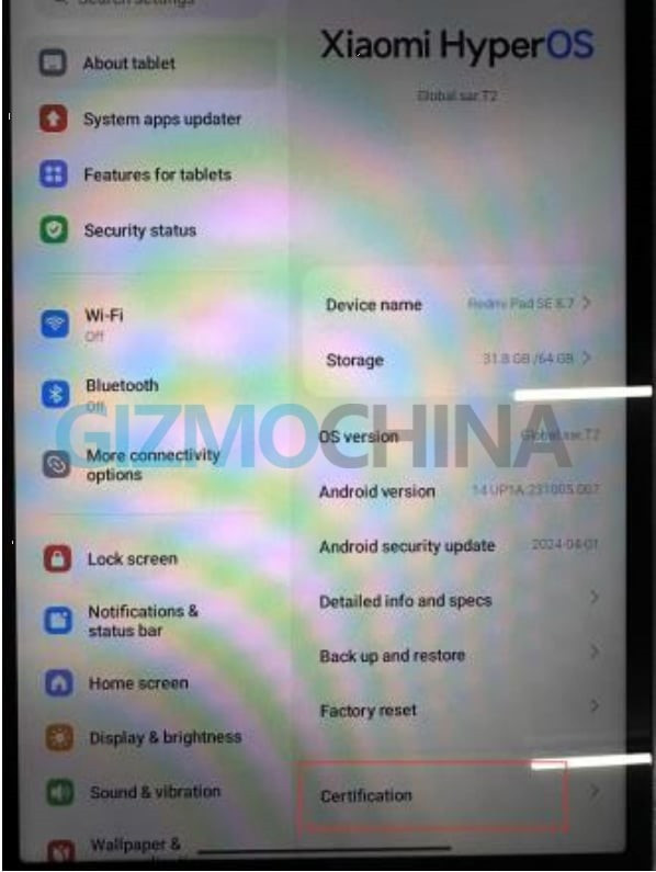 Redmi tabletin gerçek görüntüleri sızdırıldı - Resim : 1