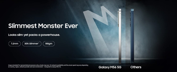 Samsung Galaxy M56 geliyor: İşte tanıtım tarihi ve özellikleri - Resim : 1