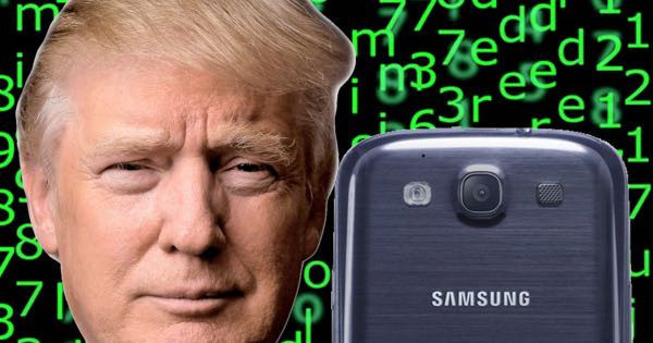 Samsung Trump'a yanlamaya başladı, aman ağzımızın tadı kaçmasın - Resim : 1