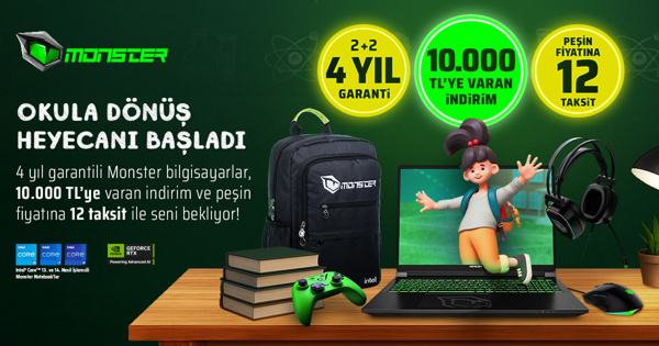 Okula dönüş kampanyası başladı: 4 yıllık garanti ve 10 bin TL’ye varan indirim - Resim : 1