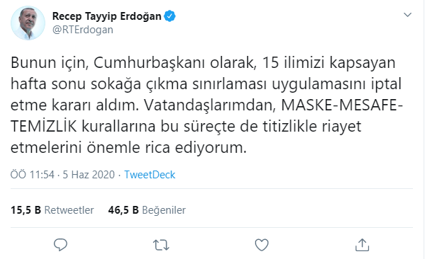 Bu hafta sokağa çıkma yasağı olmayacak! - Resim : 2