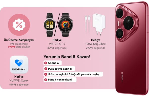 Huawei Türkiye'nin Pura 80 teklifi sızdırıldı, bomba gibi fırsat geliyor - Resim : 2