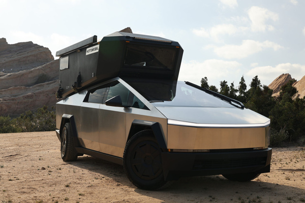 Hotomobil, Tesla Cybertruck için ürettiği karavanı Bitcoin Konferansı’nda tanıttı - Resim : 2