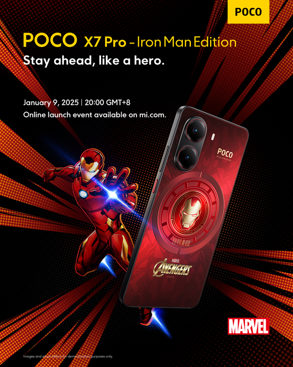 Iron Man kadar güçlü: Karşınızda POCO X7 Pro Iron Man Edition - Resim : 3