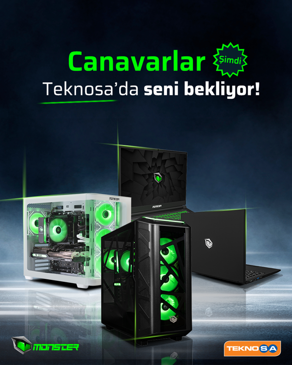 Monster Bilgisayar ve Teknosa güçlerini birleştirdi - Resim : 3