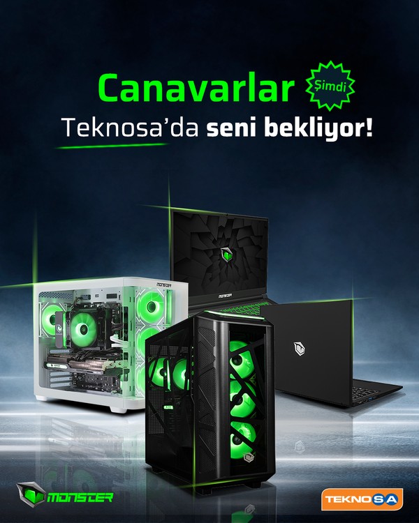 Monster Bilgisayar ve Teknosa güçlerini birleştirdi - Resim : 3