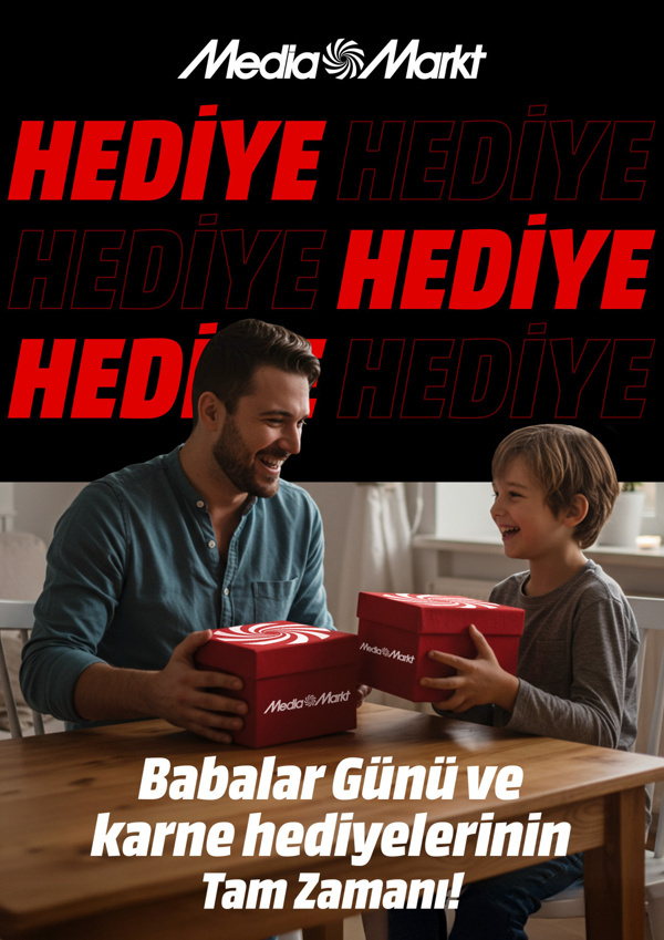 MediaMarkt’ın Babalar ve Karne Günü’ne özel çifte hediye kampanyasında son günler! - Resim : 1