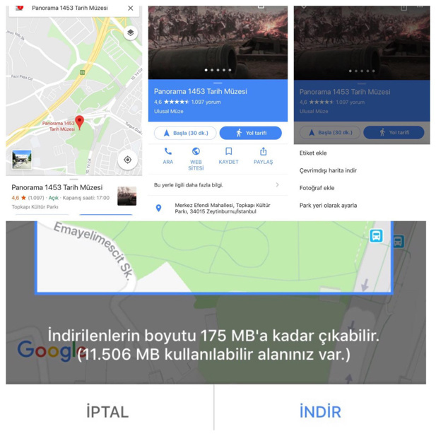 Google Haritalar'ı internet olmadan kullanın! - Resim : 2