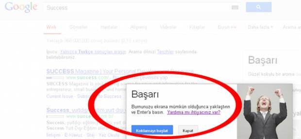 Google burun uygulaması - Resim: 3